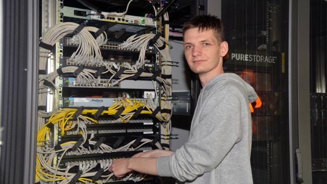 IT-Lehrling Andre