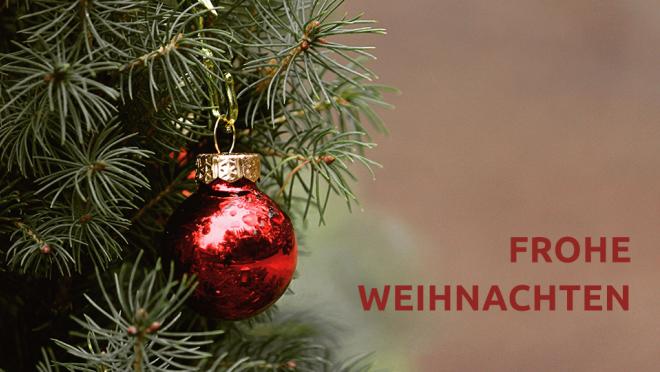Frohe Weihnachten!